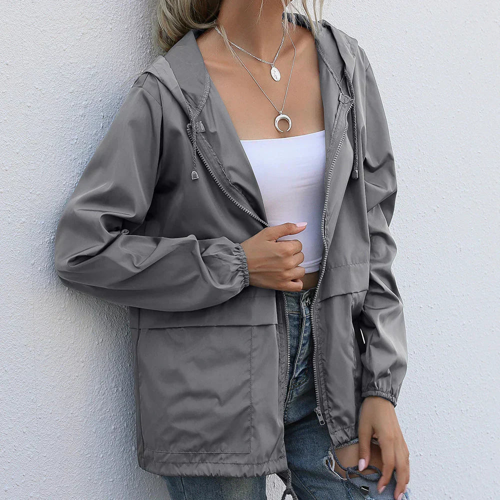 Heidi-Mode | Vestes Décontractées À Col Fixe Et À Capuche