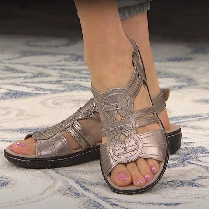 Heidi-Mode | Stilvolle Ergonomische Sandalen mit Fußgewölbeunterstützung