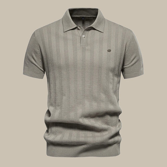 Heidi-Mode | Stilvolle Merino Poloshirt mit Kurzem Arm