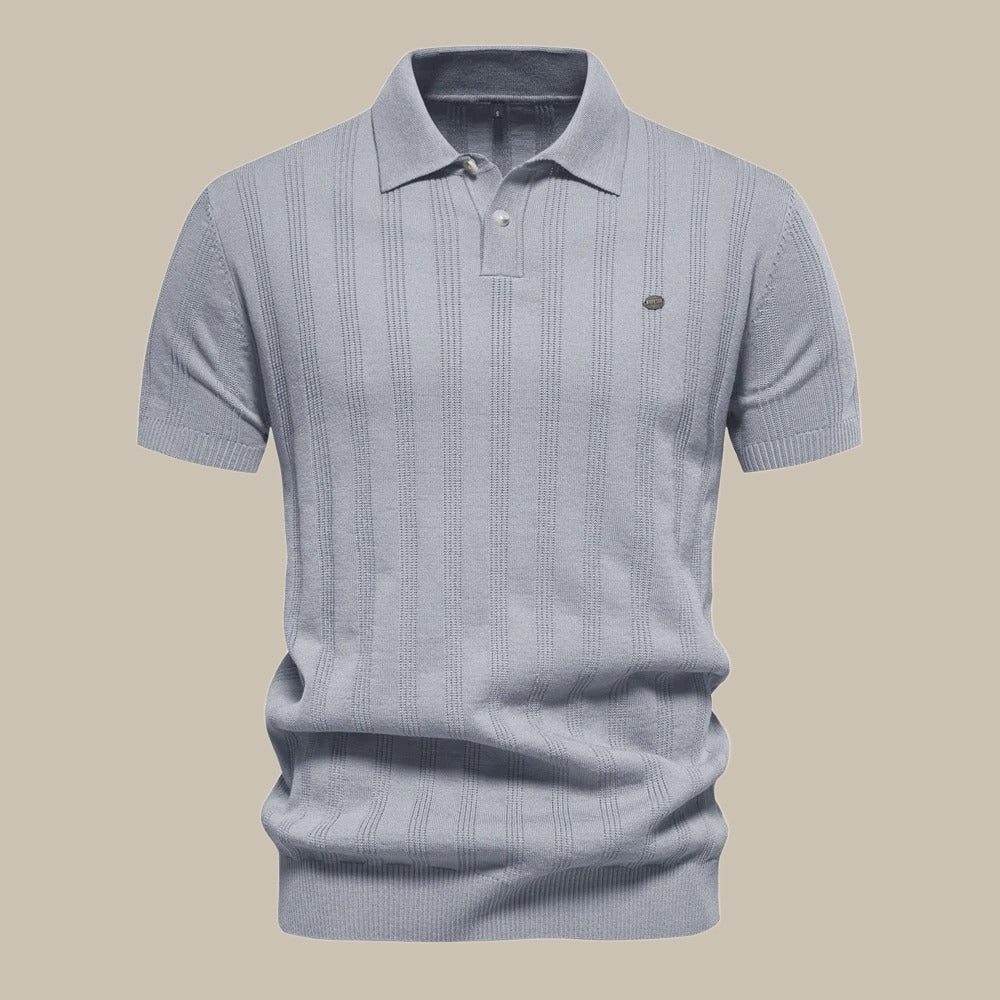 Heidi-Mode | Stilvolle Merino Poloshirt mit Kurzem Arm