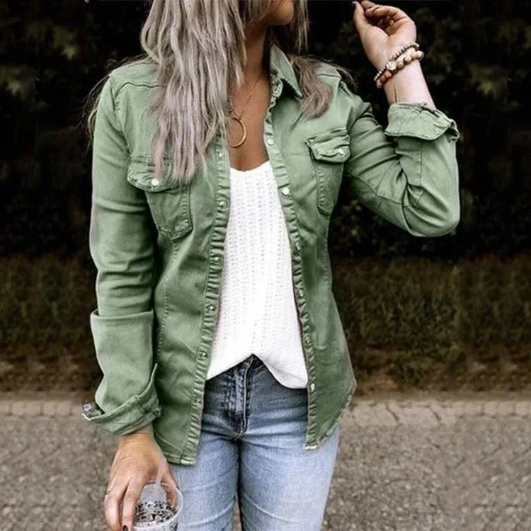 HeidiMode | Bequeme Jeansjacke