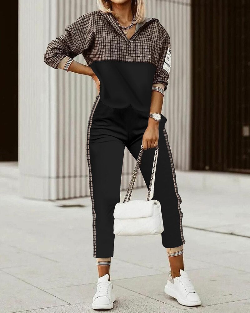 Heidi-Mode | Jogginganzug Luxe und Bequeme Loungewear für Damen