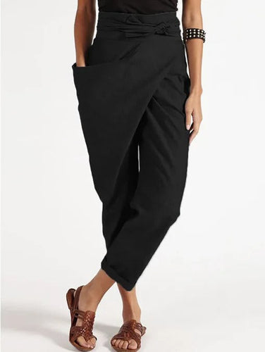 Mode Casual Asymmetrische Hose