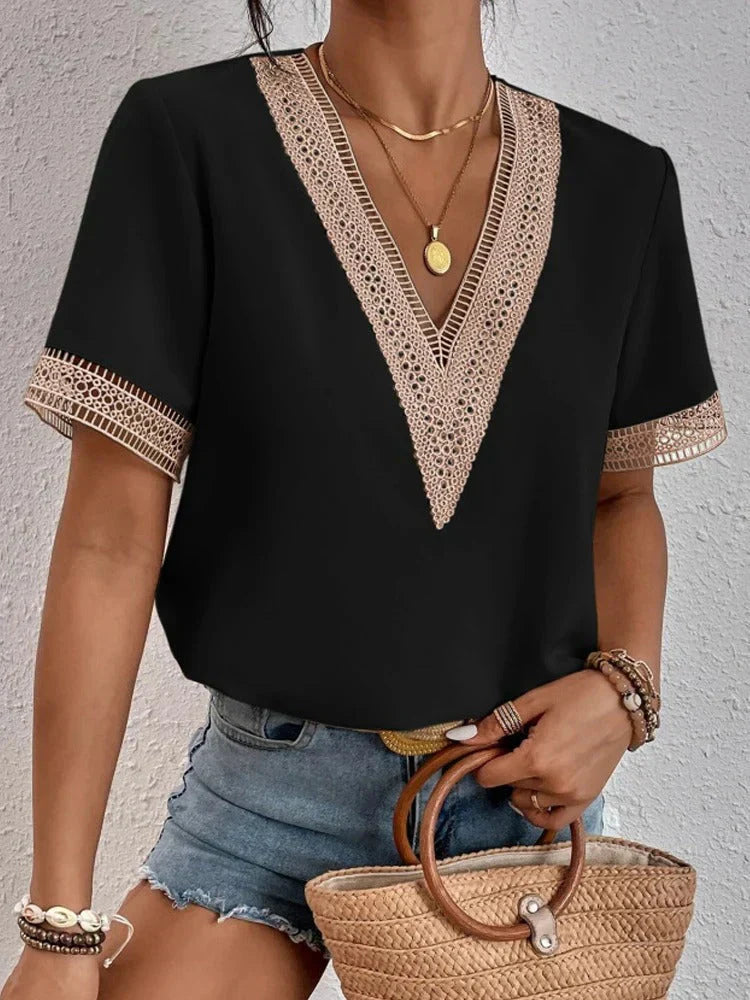 Heidi-Mode | Leichte Bluse Damen Elegant und Vielseitig