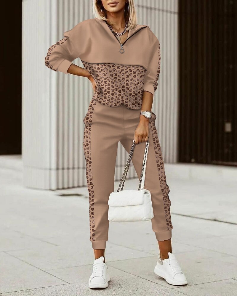 Heidi-Mode | Jogginganzug Luxe und Bequeme Loungewear für Damen