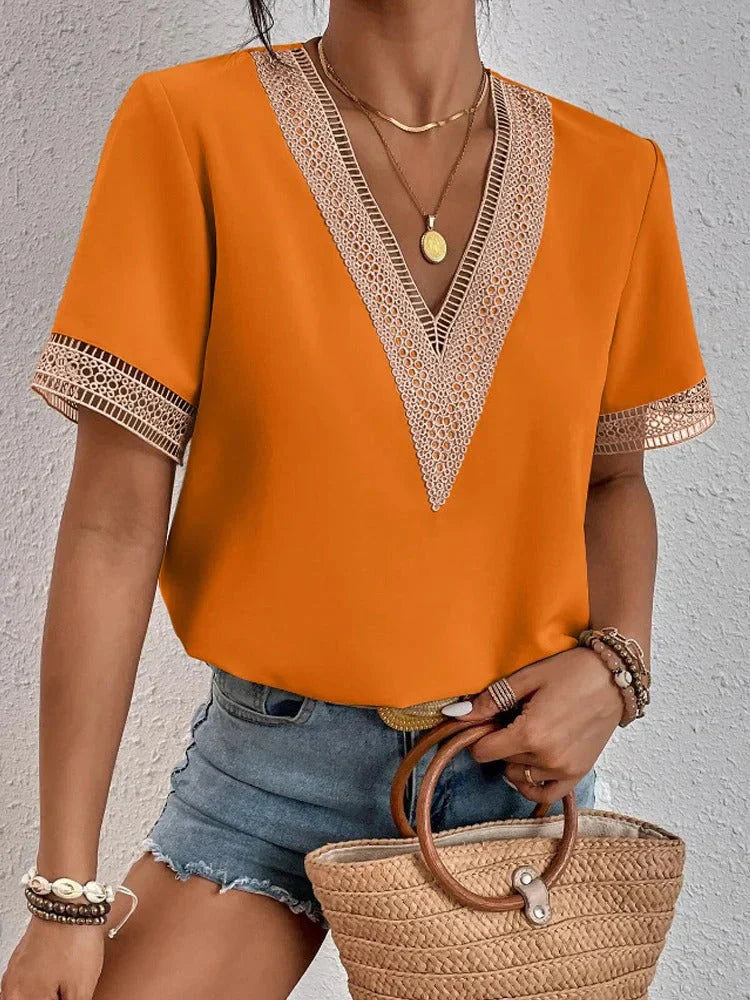 Heidi-Mode | Leichte Bluse Damen Elegant und Vielseitig