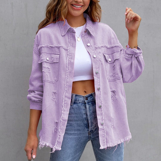 Heidi-Mode | Moderne Damen Denim Bluse
