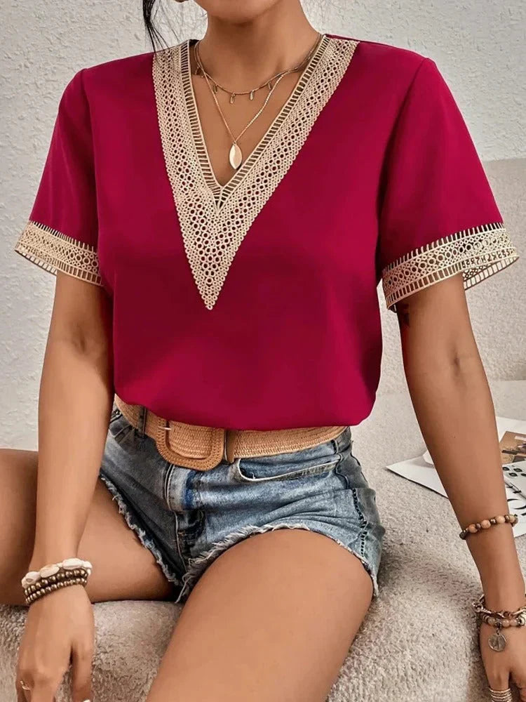 Heidi-Mode | Leichte Bluse Damen Elegant und Vielseitig