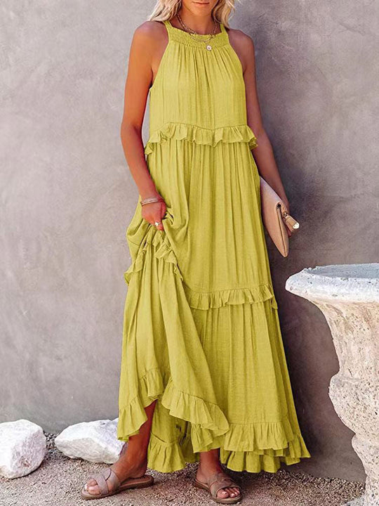 Heidi-Mode | Langes Lockeres Sommerkleid