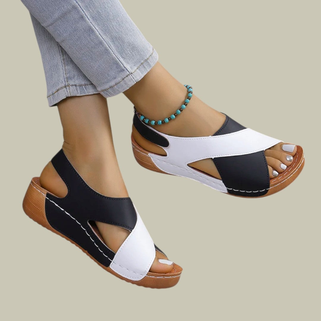 Heidi-Mode | Frauen Stilvolle Orthopädische Sandalen