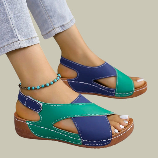 Heidi-Mode | Frauen Stilvolle Orthopädische Sandalen