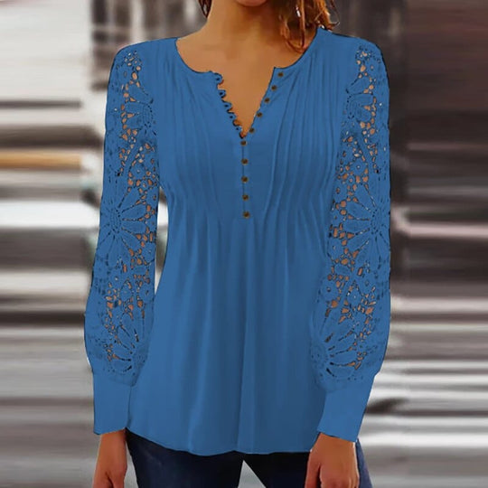 Heidi-Mode | Weiße Bluse - Bequeme Baumwolle - Schick und Lässig