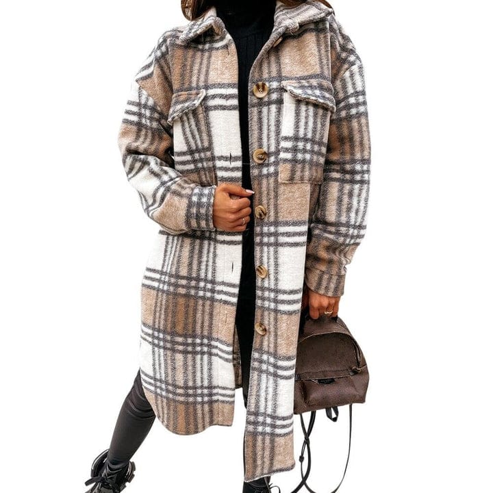 Heidi-Mode | Flanelljacke Schick Moderner Stil Ideal für den Winter