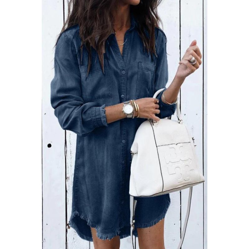 Heidi-Mode | Langärmliges Jeanskleid Cyrille
