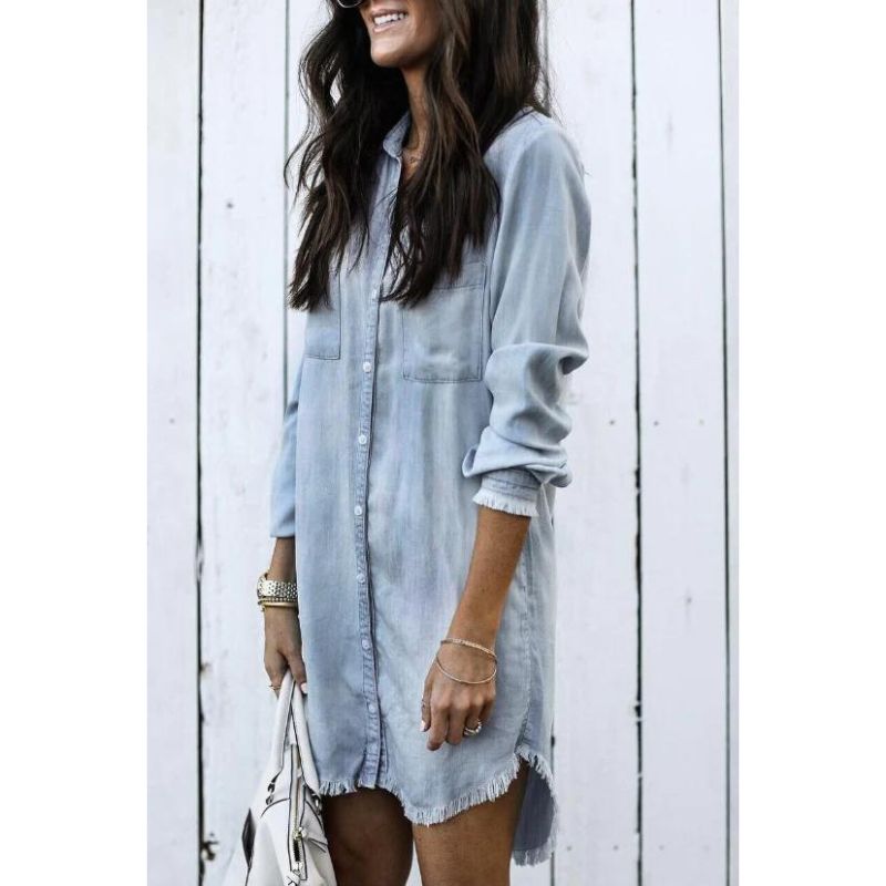 Heidi-Mode | Langärmliges Jeanskleid Cyrille