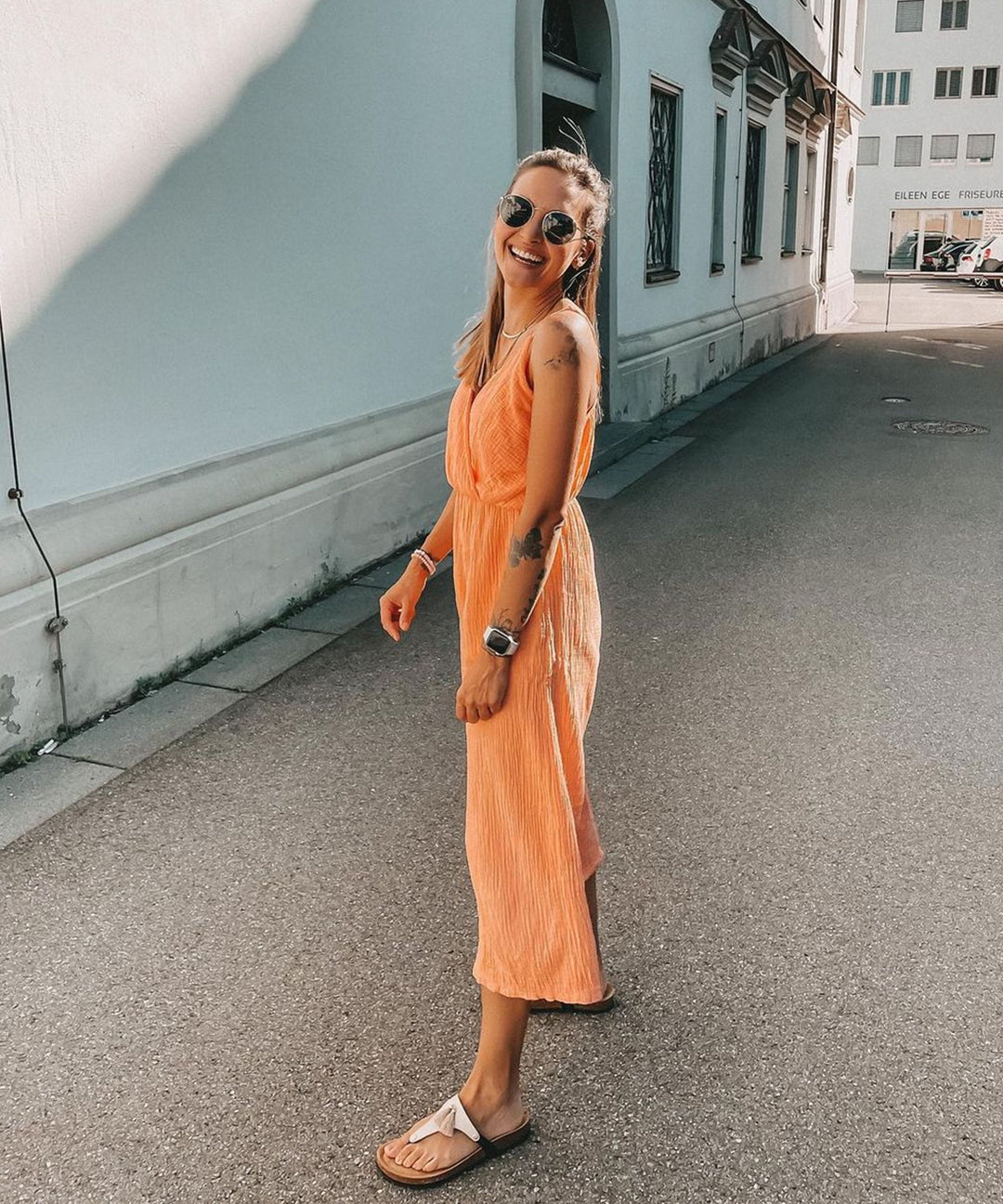 Jumpsuit Valeria Hellorange