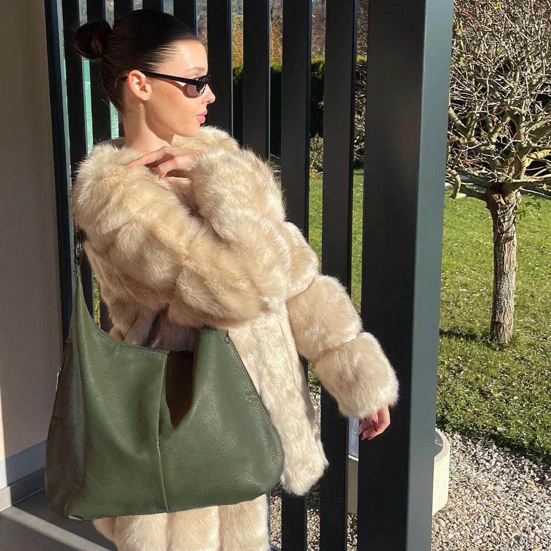 Heidi-Mode - Hobo-Tasche aus veganem