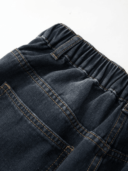 Heidi-Mode | Weinlese Blaue 90er Boyfriend Jeans