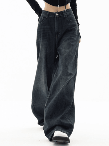Heidi-Mode | Weinlese Blaue 90er Boyfriend Jeans