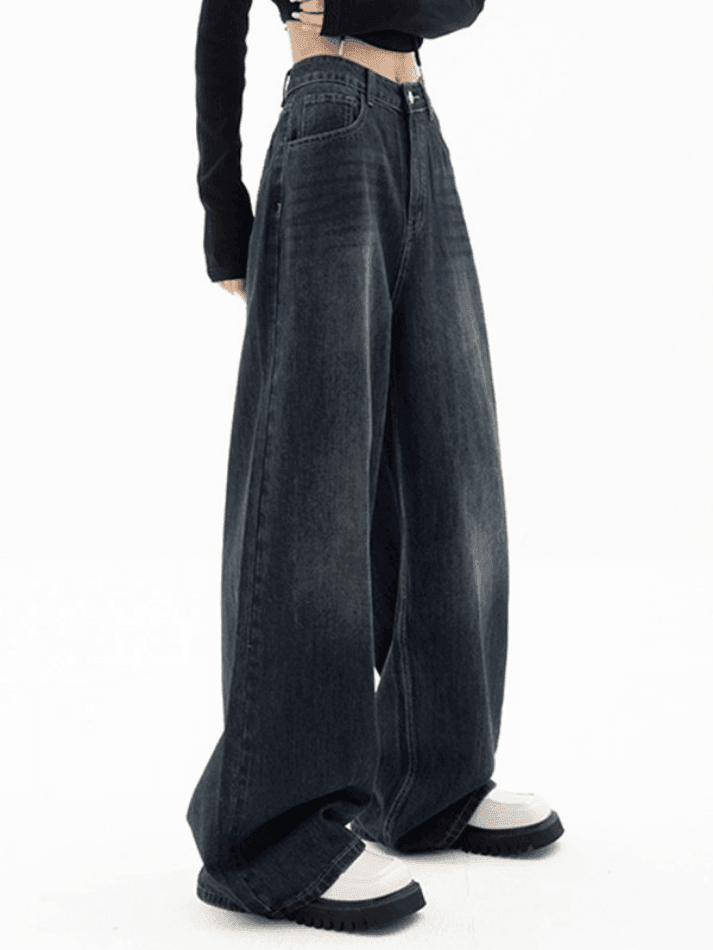 Heidi-Mode | Weinlese Blaue 90er Boyfriend Jeans
