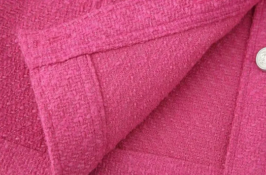 Heidi-Mode | Vintage Frauen Gekürzte Tweedjacke