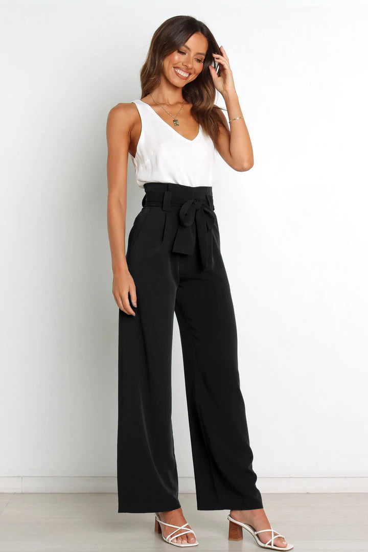 Heidi-Mode | Leicht und Flexibel Damen Leinenhose Viele Farben