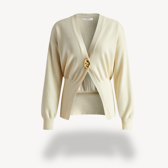 Heidi-Mode | Damen Strick V-Ausschnitt Cardigan Pullover