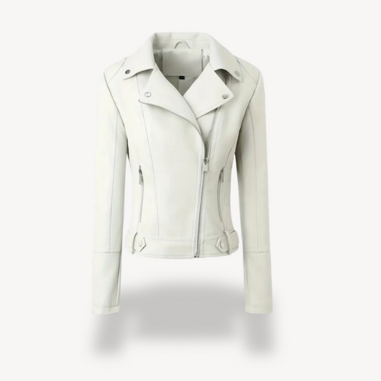 Heidi-Mode | Fake-Leder Bikerjacke für Frauen