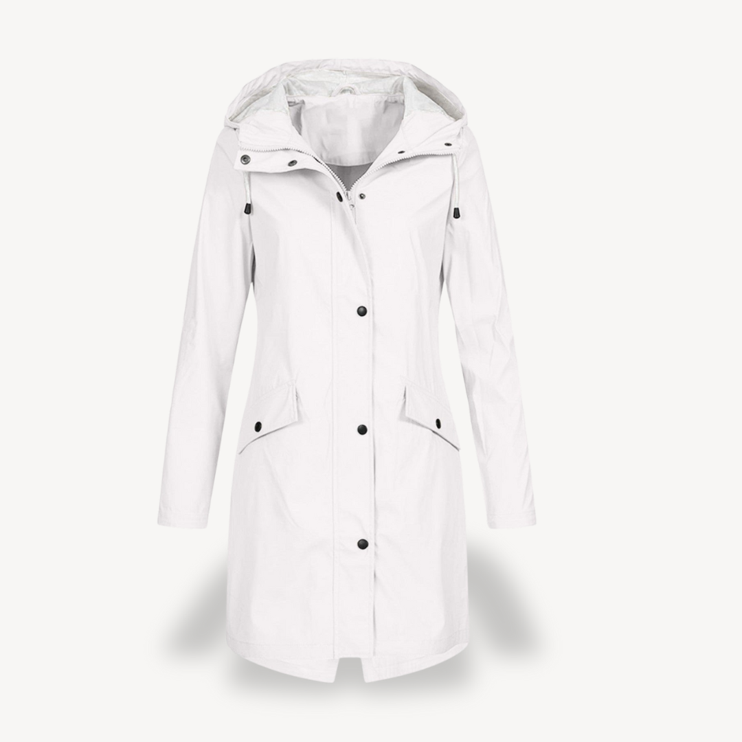 Heidi-Mode | Damen Wasserdichte Kapuzenjacke