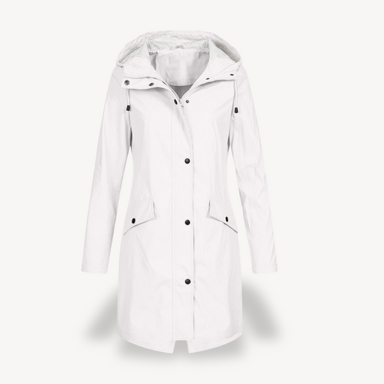 Heidi-Mode | Damen Wasserdichte Kapuzenjacke