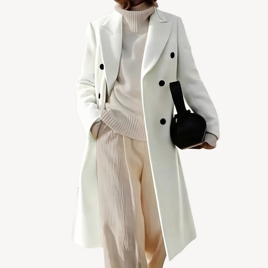 Heidi-Mode | Damen Doppelreiher Mantel