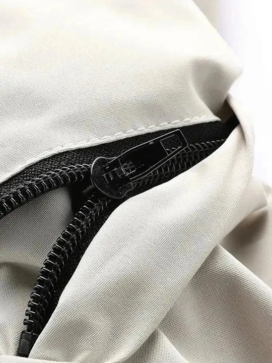 Heidi-Mode | Wasserdichte Kapuzen Herren Windbreaker Jacke