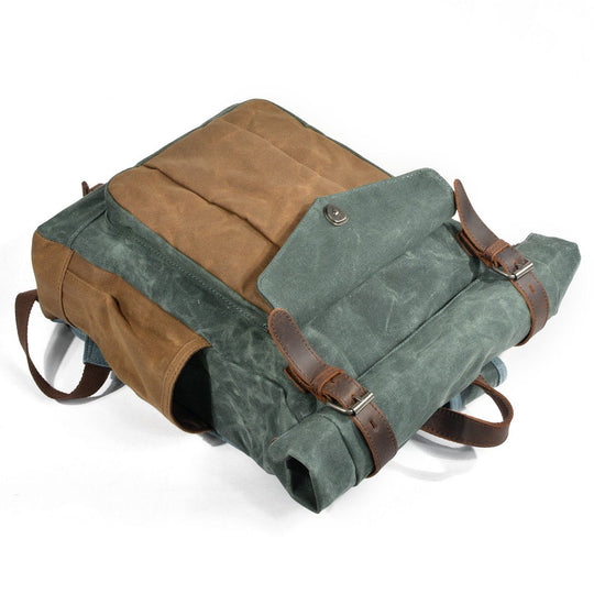 Heidi-Mode | Canvas Rolltop Rucksack Lundastyle Nachhaltig und Stilvoll für Abenteurer
