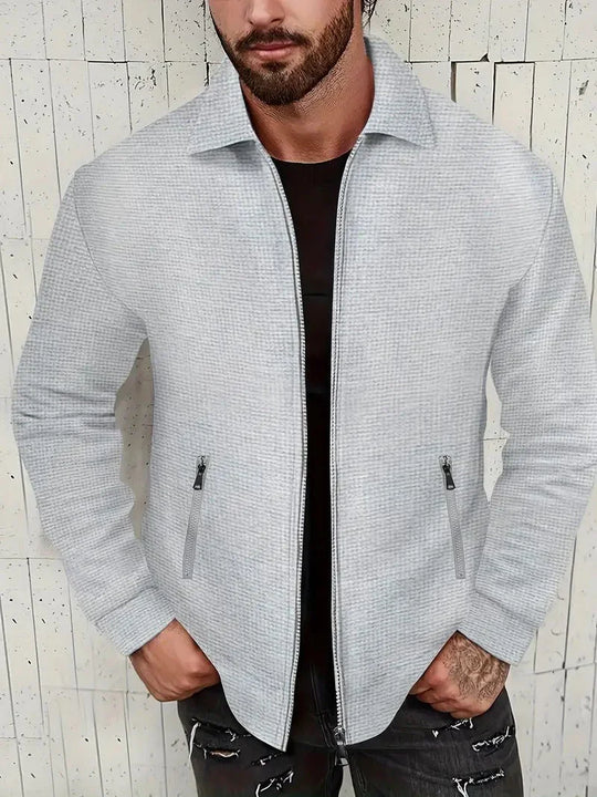 Heidi-Mode | Herren Casual Wafflejacke