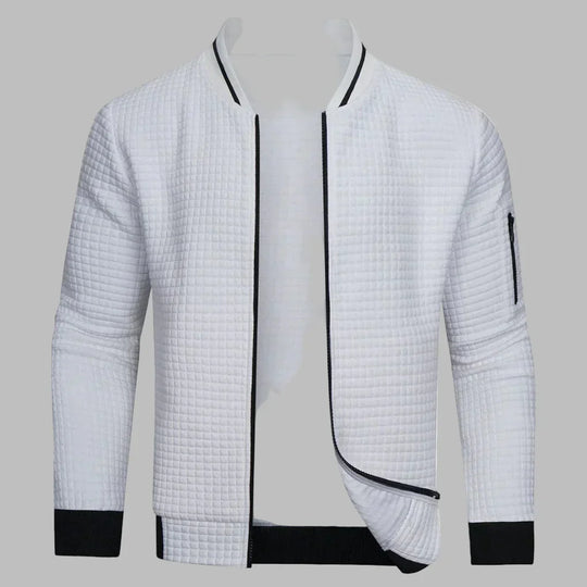 Heidi-Mode | Bequemer und Warmer Herrenpullover mit Reißverschluss