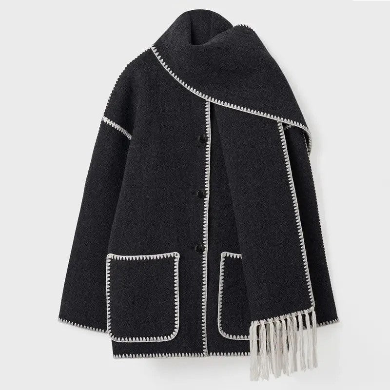 Gemütliche Winterjacke mit vollem Ärmel