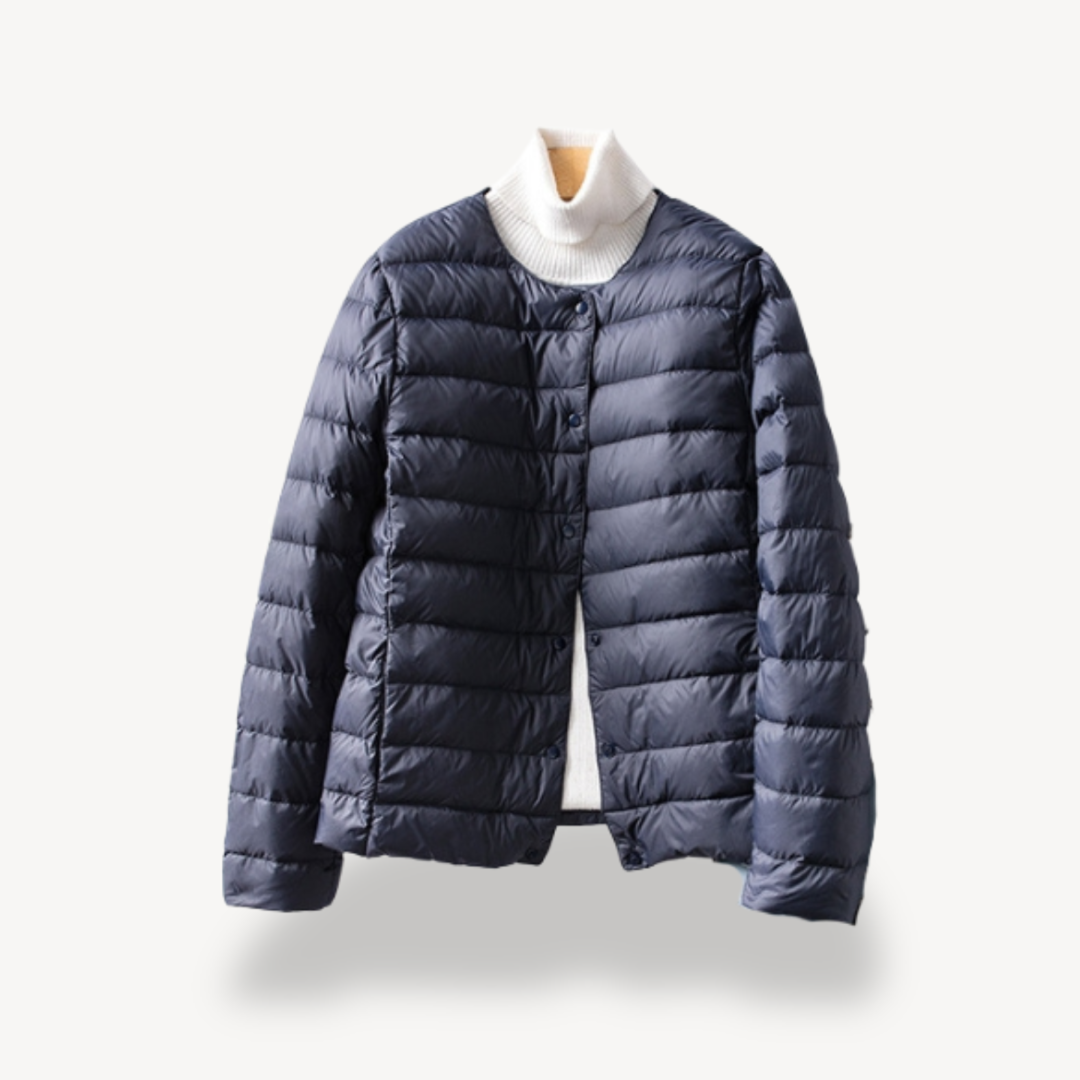 Heidi-Mode | Pufferjacke Leichte Winteroberbekleidung für Frauen