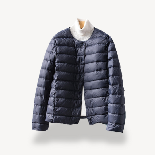 Heidi-Mode | Pufferjacke Leichte Winteroberbekleidung für Frauen