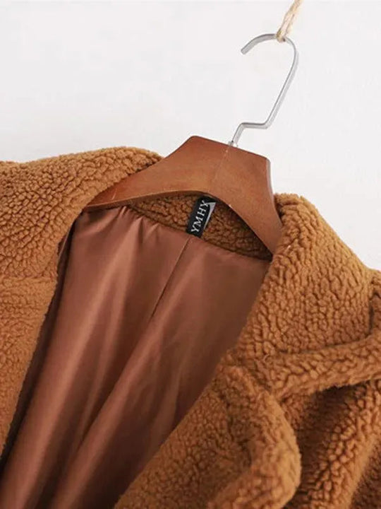 Heidi-Mode | Damen Warmer Fell Wollmantel