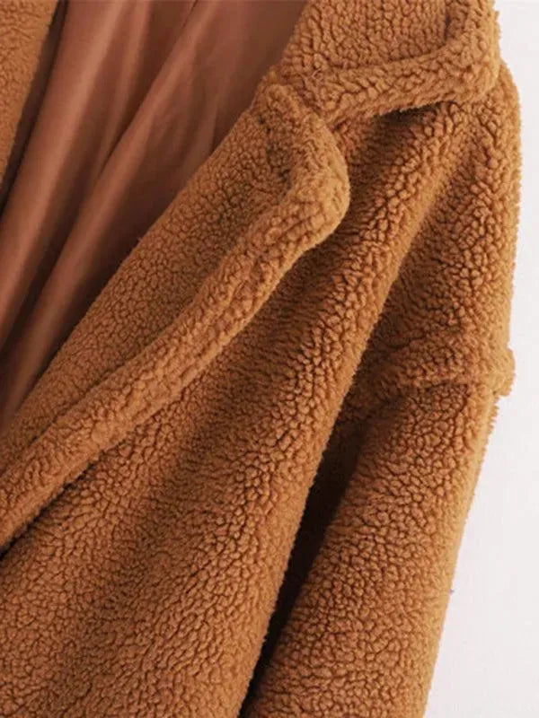 Heidi-Mode | Damen Warmer Fell Wollmantel