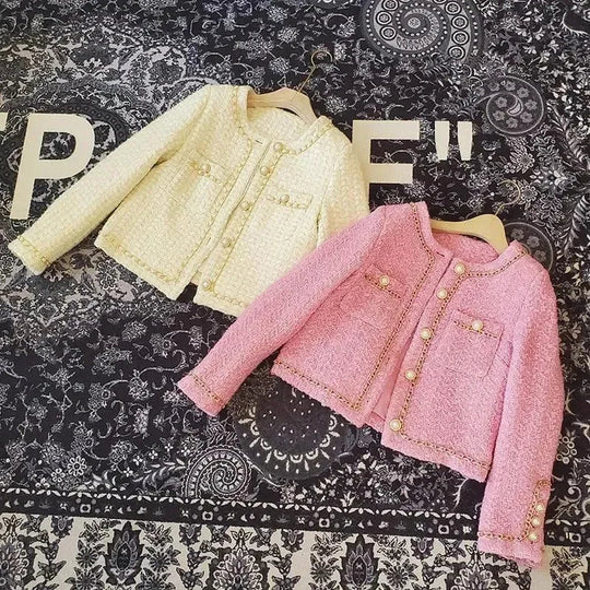 Heidi-Mode | Damen Tweed Slim Fit Jacke