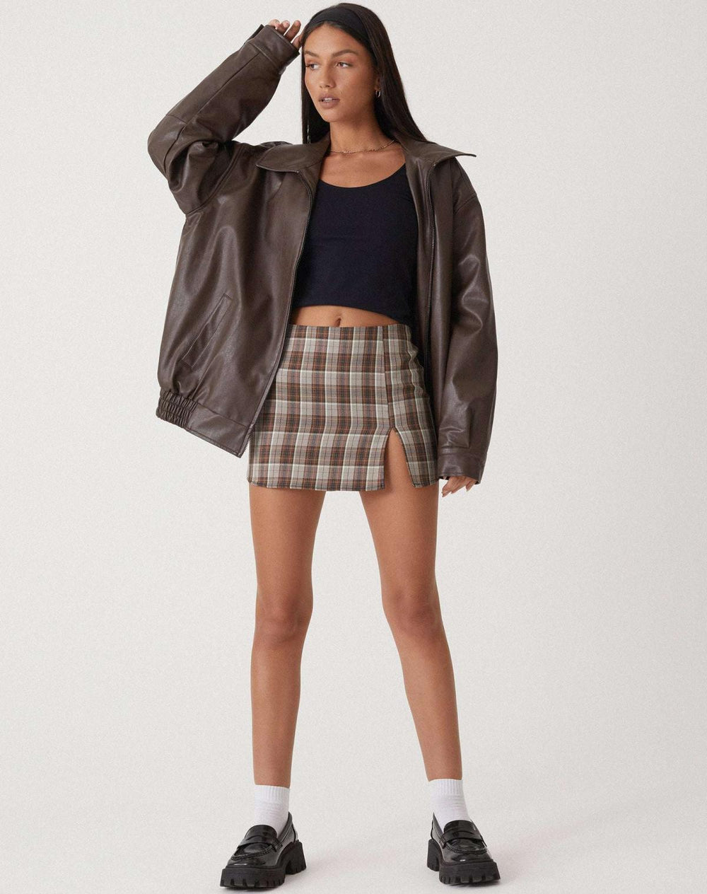 Heidi-Mode | Lockere Lederjacke