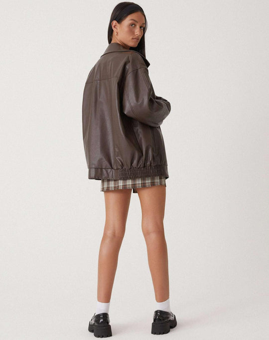 Heidi-Mode | Lockere Lederjacke