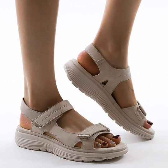 Heidi-Mode | Ergonomische Sandalen mit Offener Zehenpartie