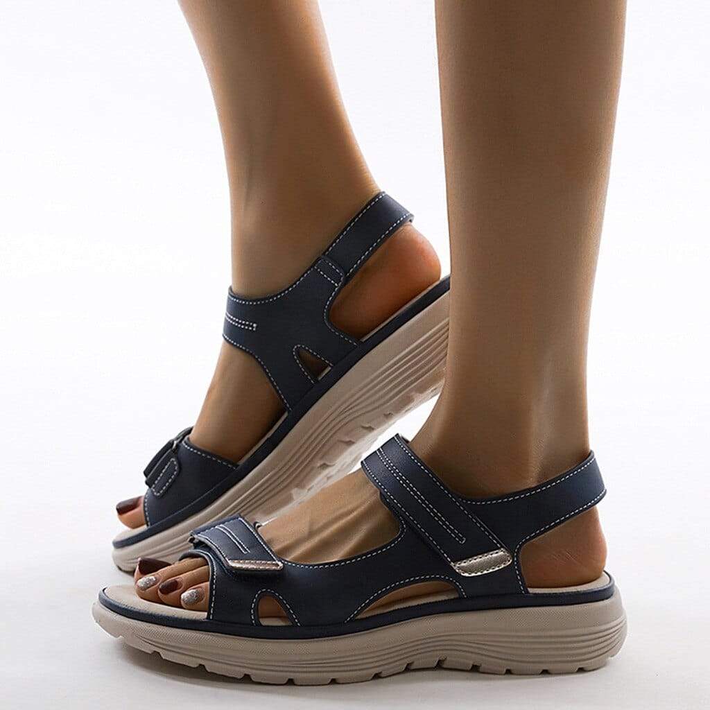 Heidi-Mode | Ergonomische Sandalen mit Offener Zehenpartie