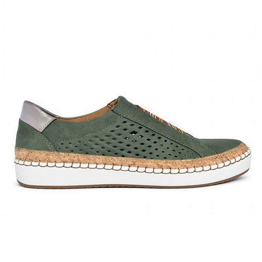 Heidi-Mode | Damen Atmungsaktive Slip-On Hallux Schuhe