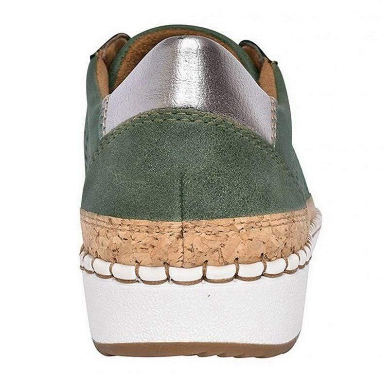 Heidi-Mode | Damen Atmungsaktive Slip-On Hallux Schuhe