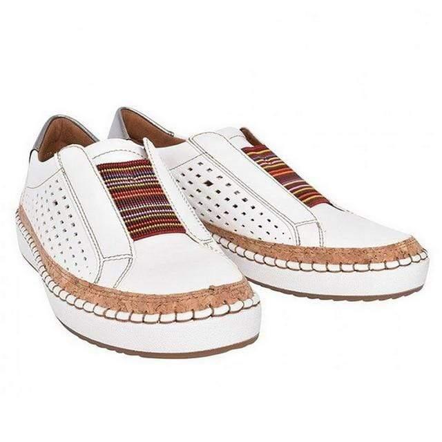 Heidi-Mode | Damen Atmungsaktive Slip-On Hallux Schuhe