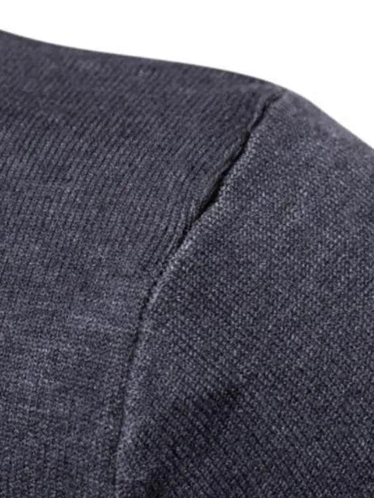 Heidi-Mode | Dick Gestrickter Rollkragen Männer Pullover