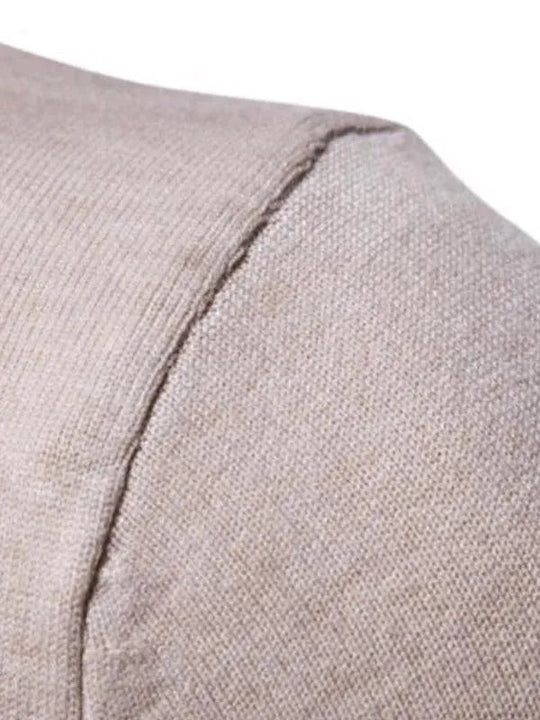 Heidi-Mode | Dick Gestrickter Rollkragen Männer Pullover